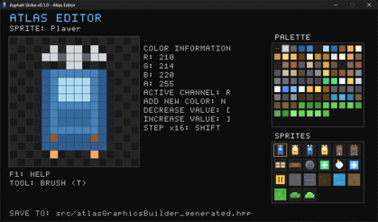 Asphalt Strike - Atlas Editor Screenshot