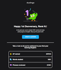 First Duoversary