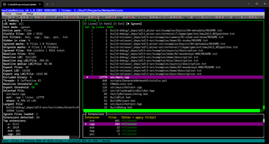 havCodeMetrics Screenshot