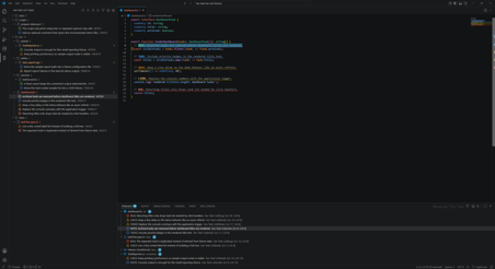 Editor highlights with matching Problems entries