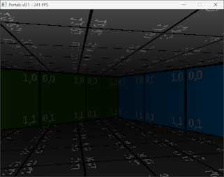 First iteration of lighting.